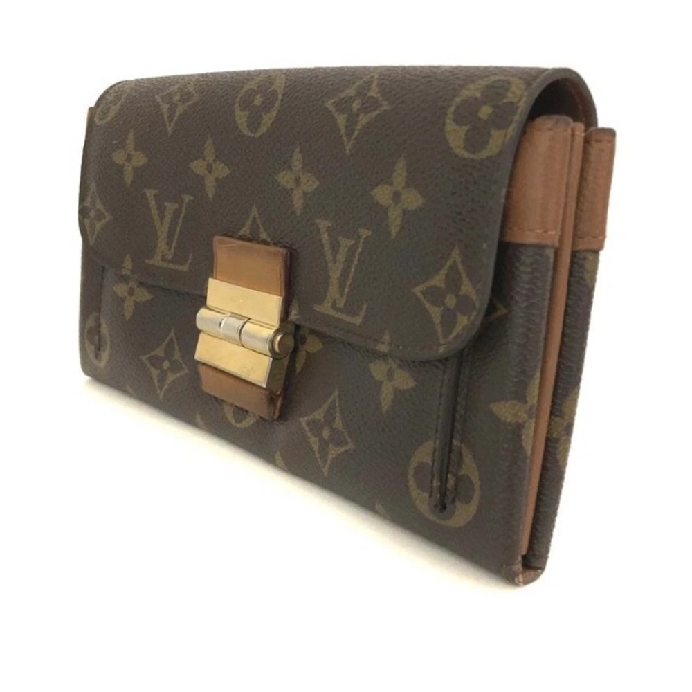 Louis Vuitton Vintage Monogram Portefeiulle Elysee Long Bifold Wallet-Rank B+ - Picture 3 of 9